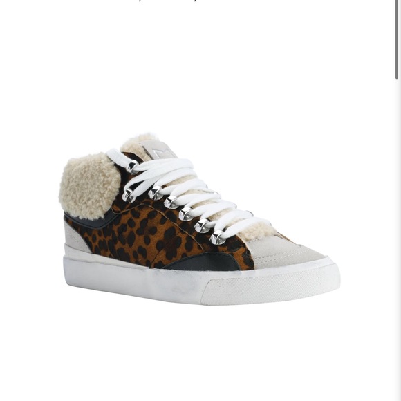 Marc Fisher Shoes - Marc Fisher Metin Sneaker leopard shearing size 9